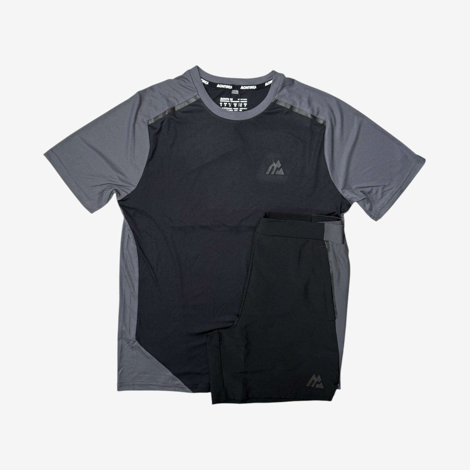MONTIREX TORRENT SHORT SET - BLACK/GREY