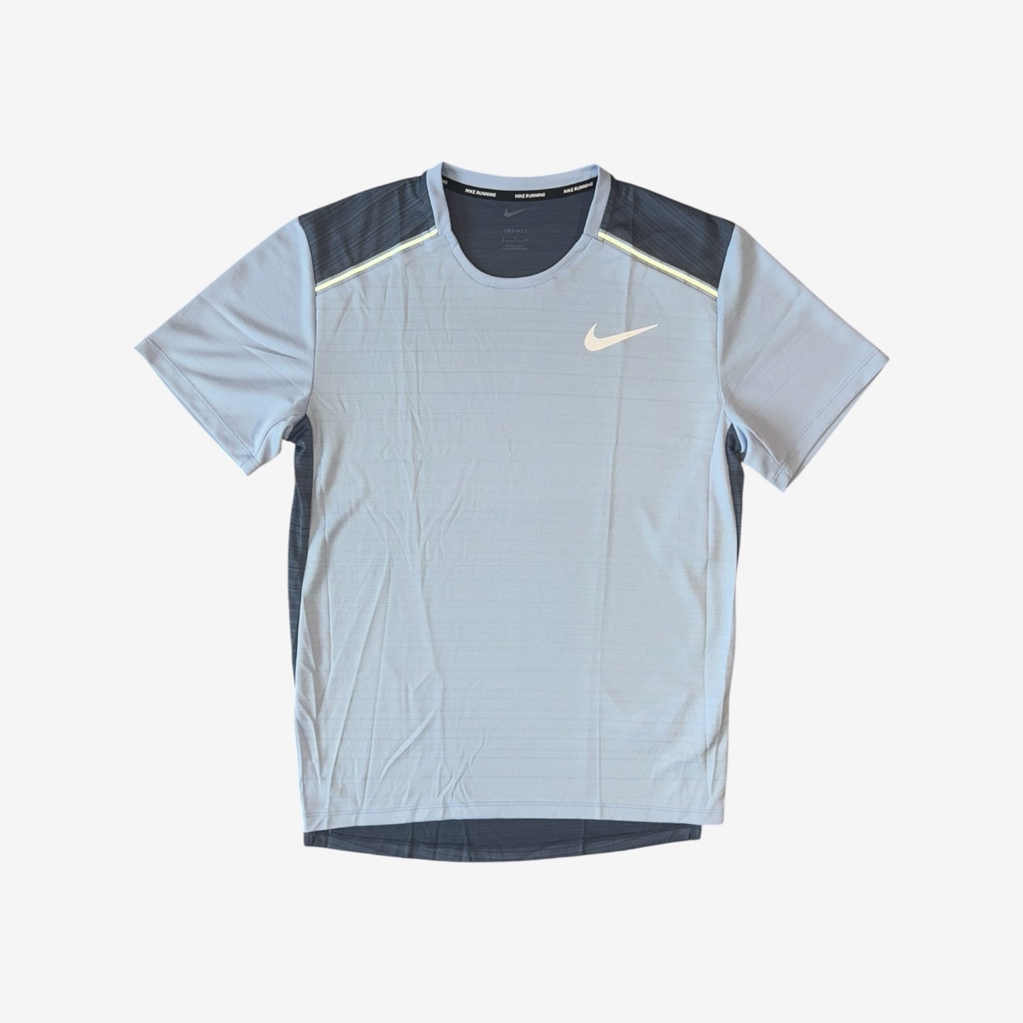 NIKE MILER T-SHIRT - BLISS/DIFFUSED BLUE