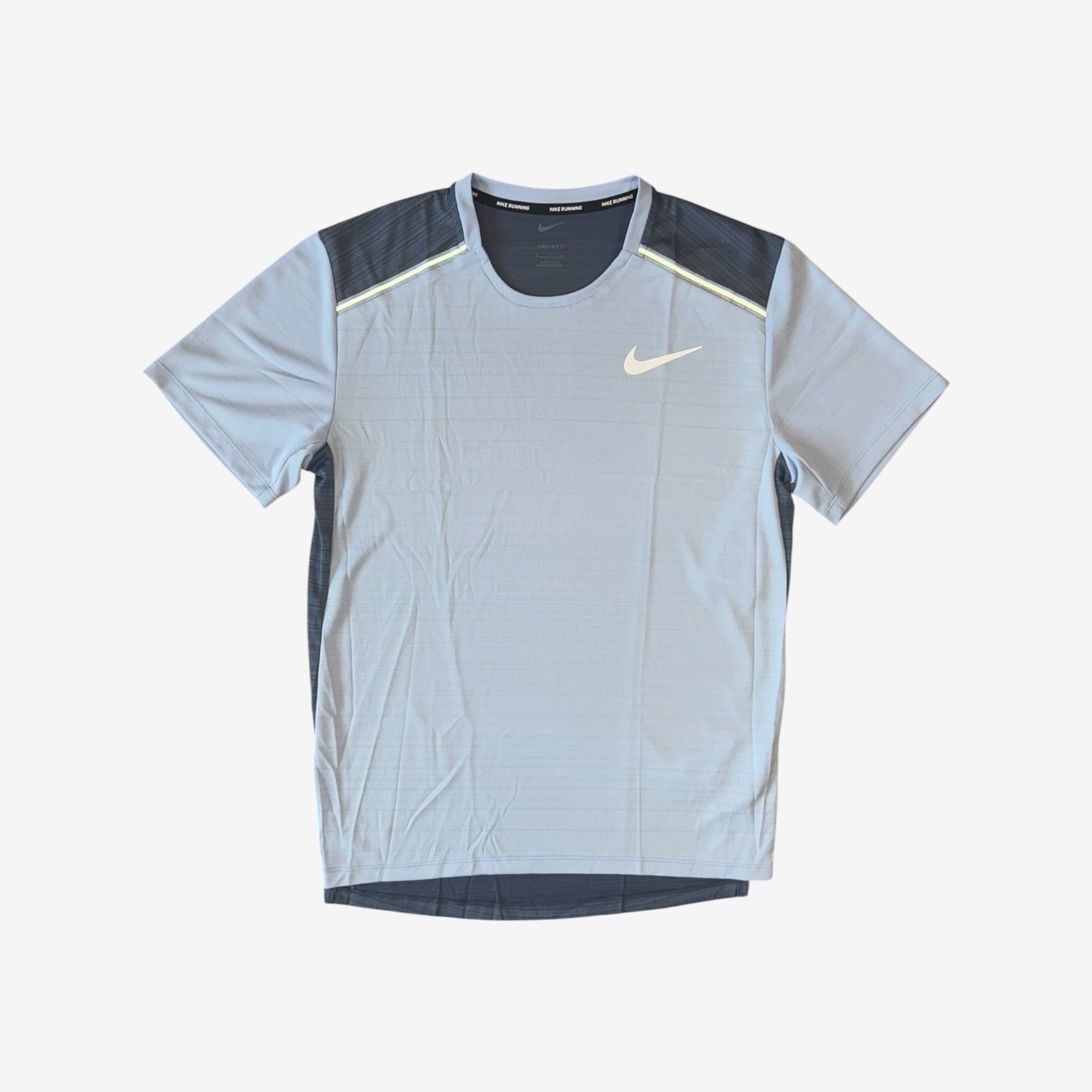NIKE MILER T-SHIRT - BLISS/DIFFUSED BLUE