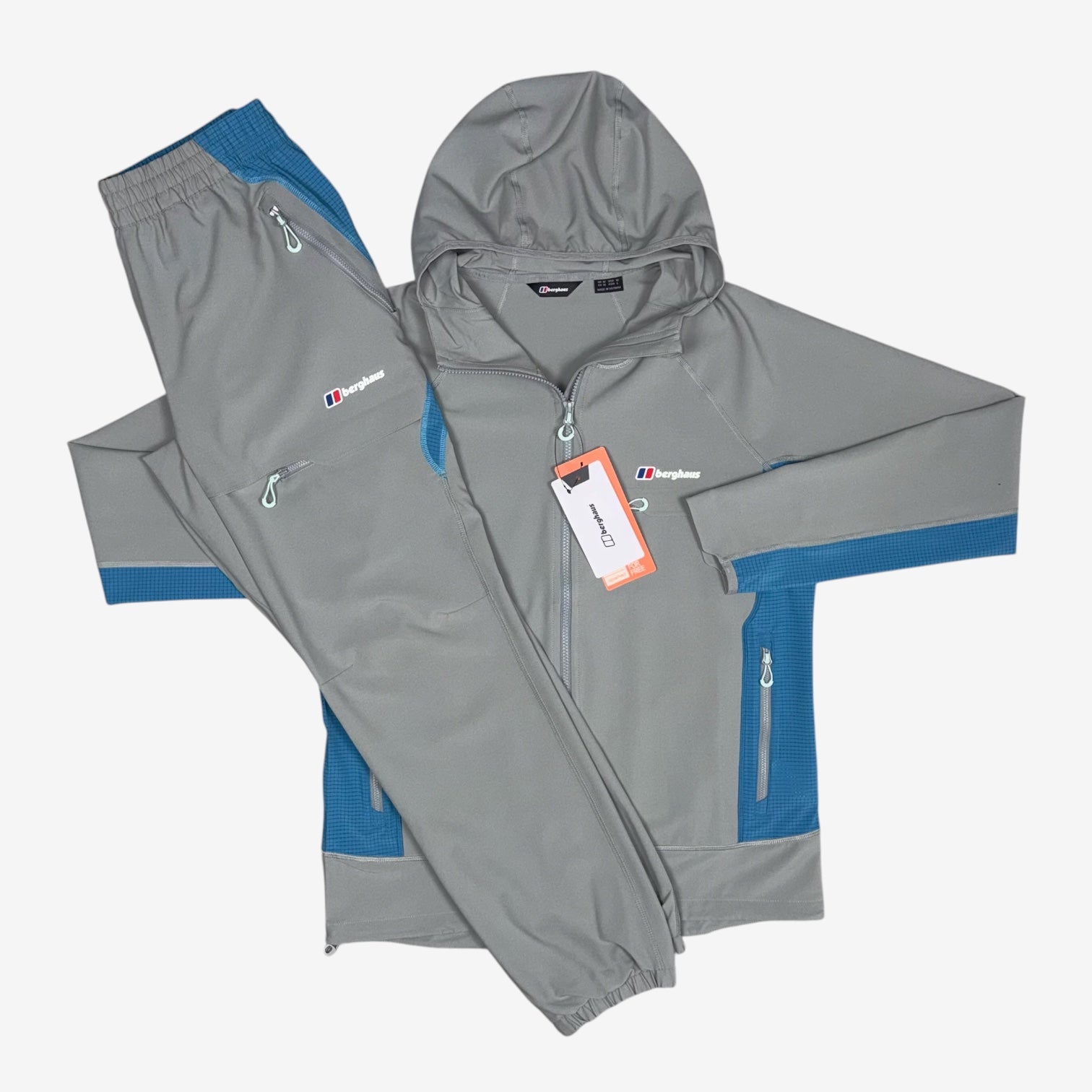 BERGHAUS WAVERTREE TRACKSUIT - GREY/BLUE