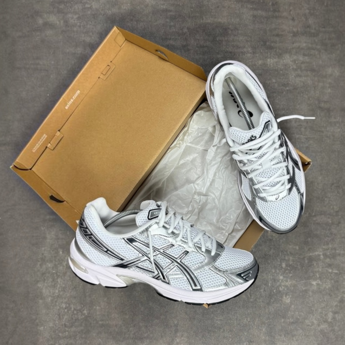 Asics Gel 1130 White Pure Silver