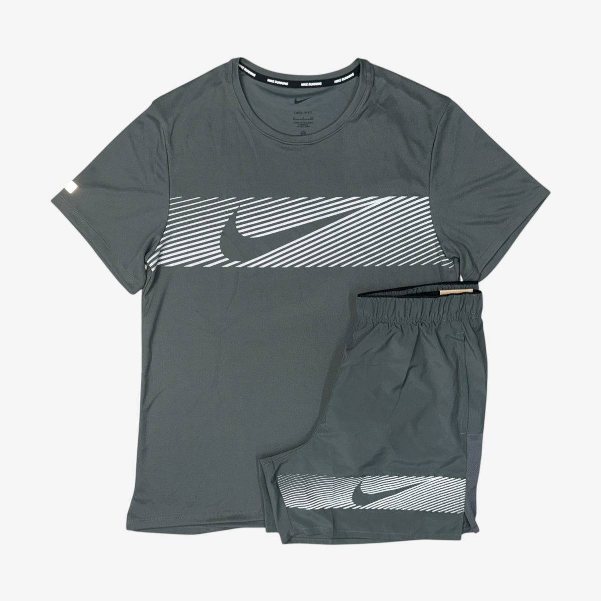 NIKE FLASH SHORT SET - SMOKE GREY