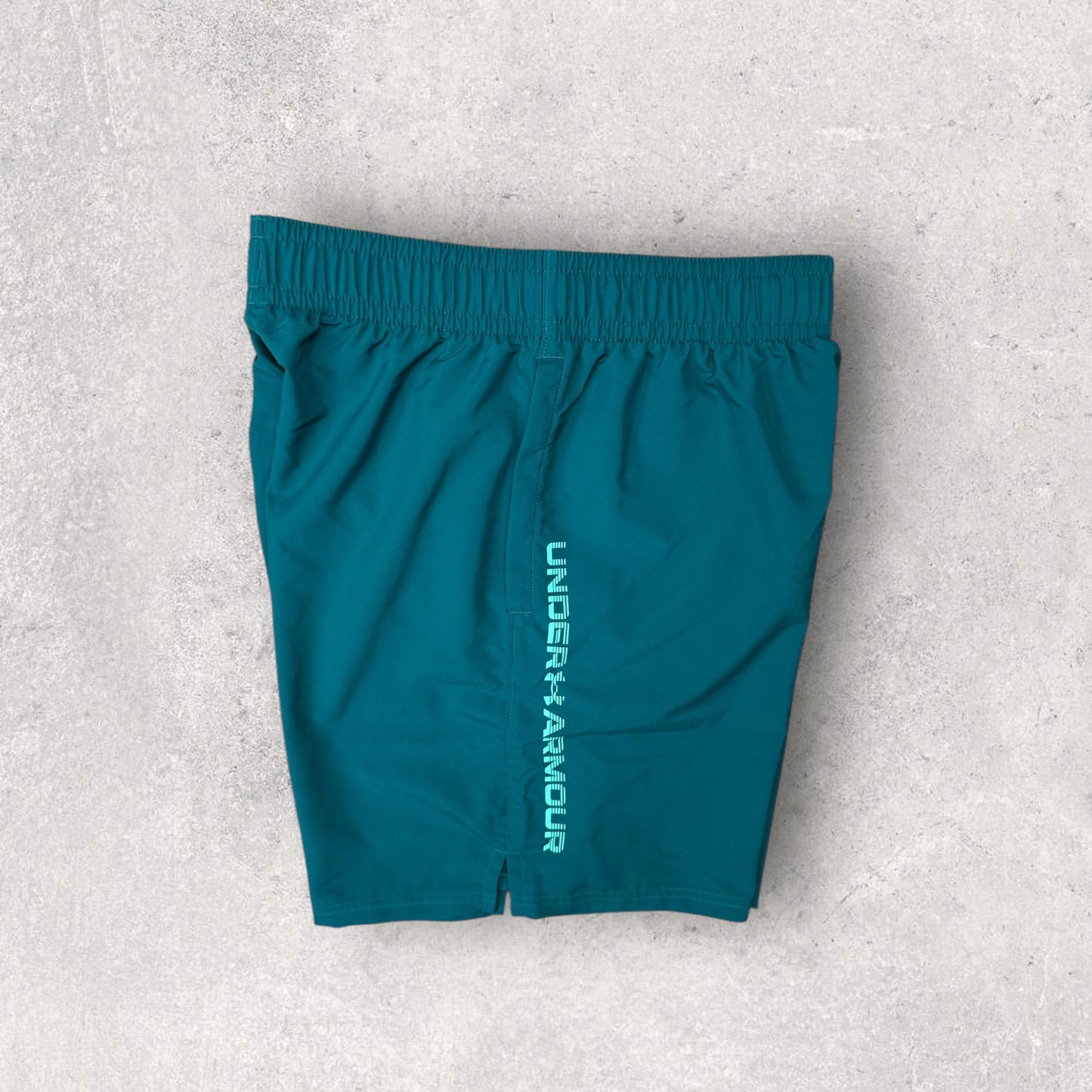 UNDER ARMOUR TECH 1/4 SHORT SET - TEAL