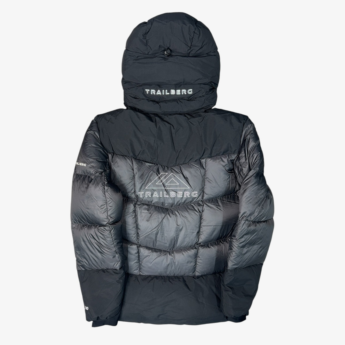 TRAILBERG EIGAR 700F PUFFER JACKET - BLACK/ASPHALT