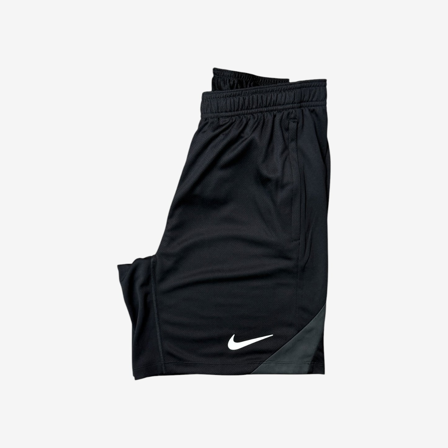 NIKE STRIKE 1/4 ZIP SHORT SET - BLACK/GREY
