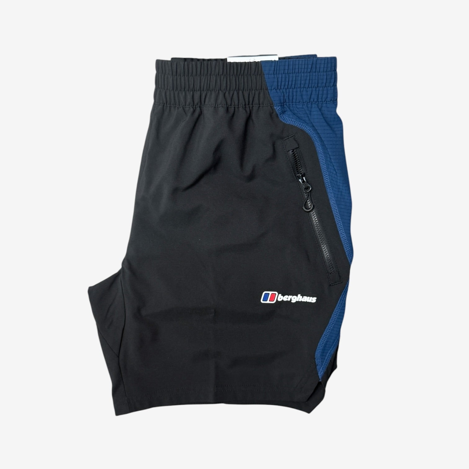 BERGHAUS WAVERTREE 1/4 ZIP SHORT SET - BLACK/BLUE