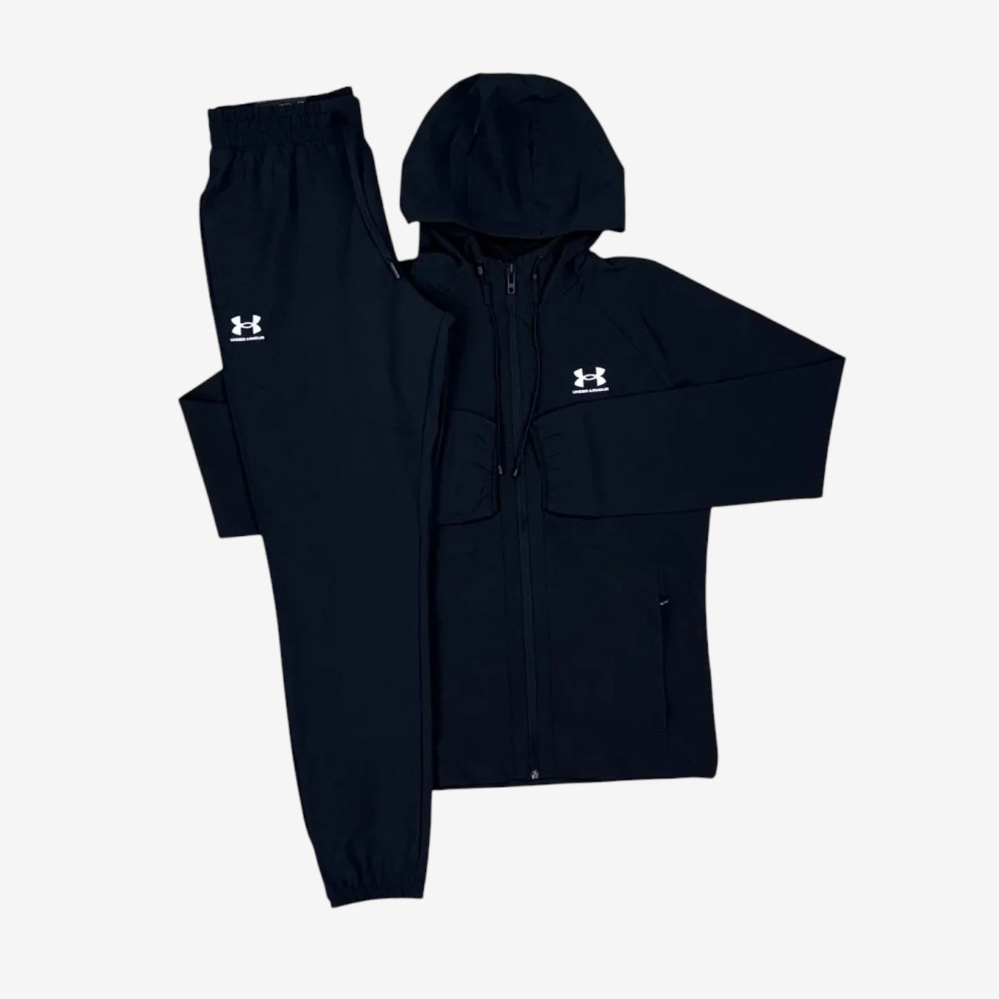 UNDER ARMOUR WOVEN TRACKSUIT - BLACK