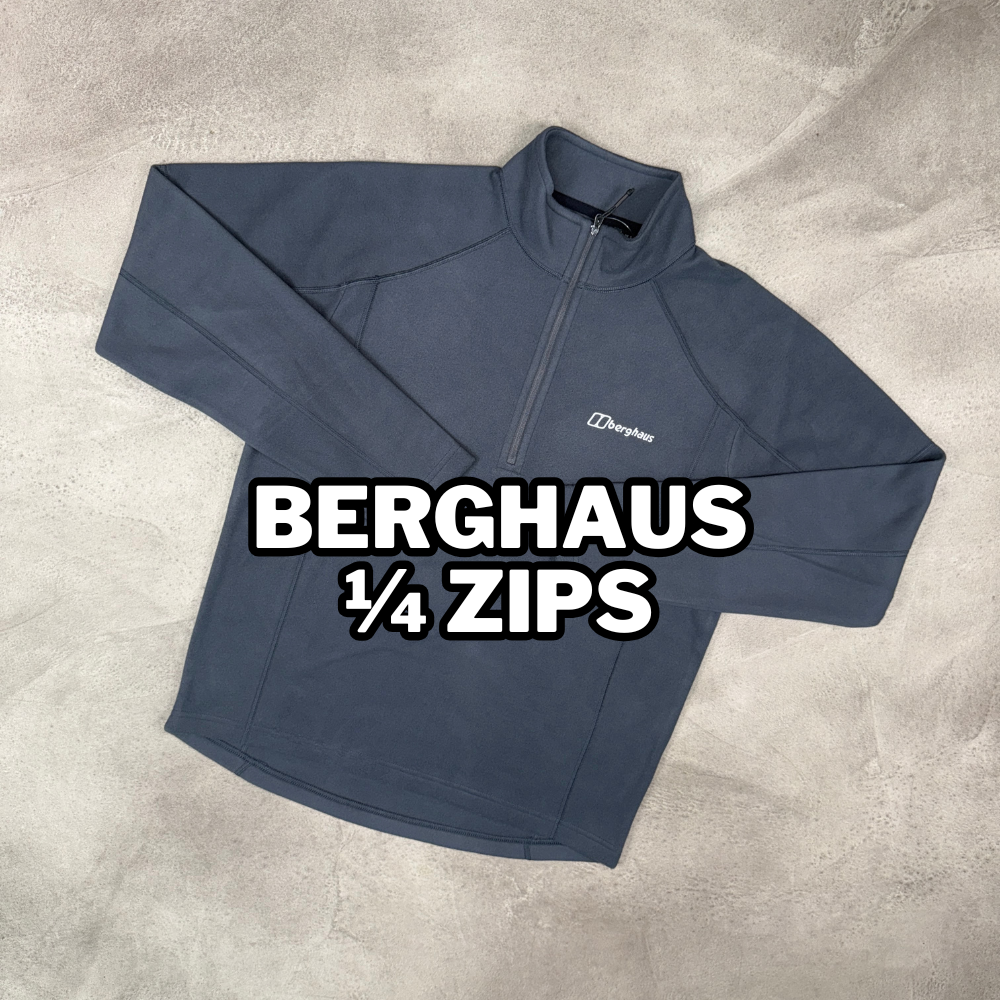 BERGHAUS 1/4 ZIPS