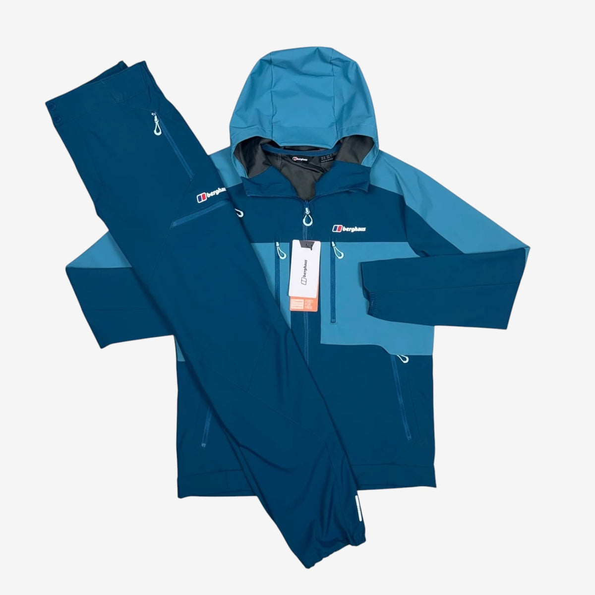 BERGHAUS VANTASHELL TRACKSUIT - BLUE