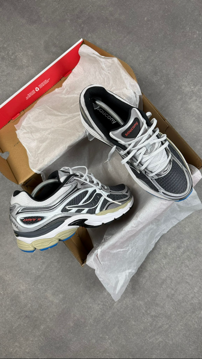 Saucony Pro Grid Omni 9 Grey Silver