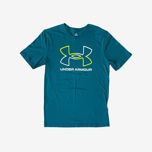 UNDER ARMOUR GRAPHIC T-SHIRT - TEAL
