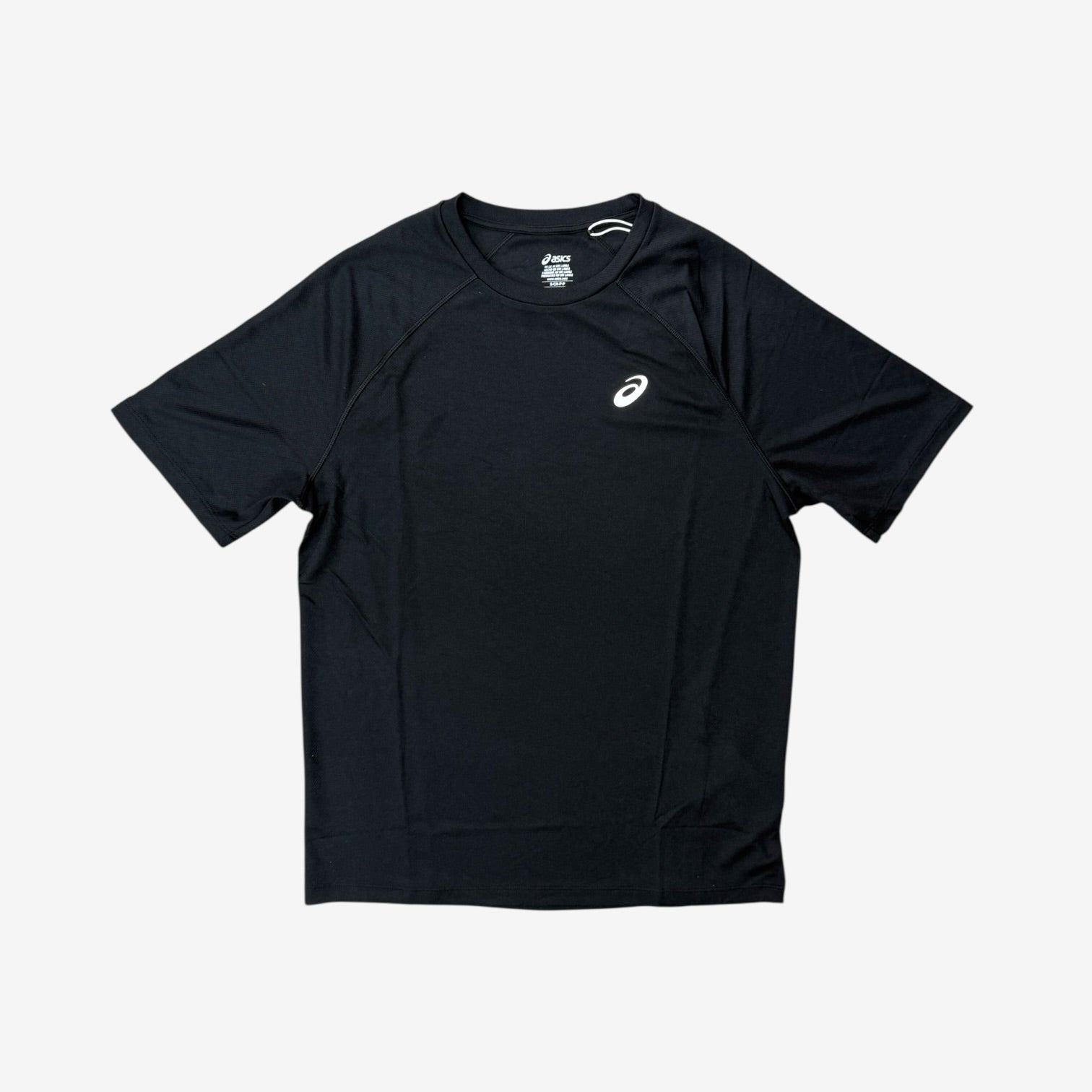 ASICS SPORT T-SHIRT/SHORT SET - BLACK