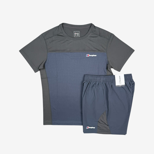 BERGHAUS TECH SHORT SET - NAVY/GREY