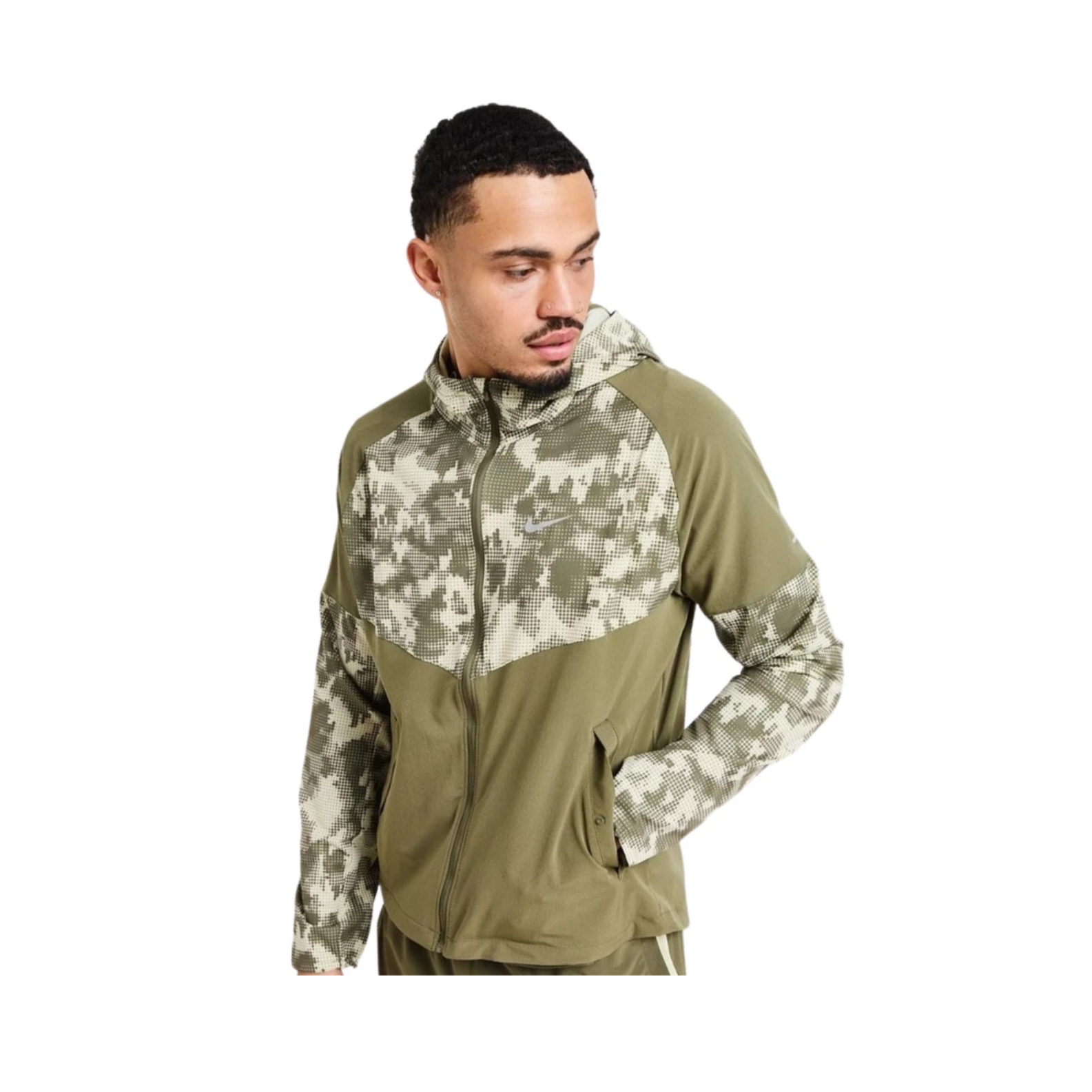 Nike - Green Camo Jacket