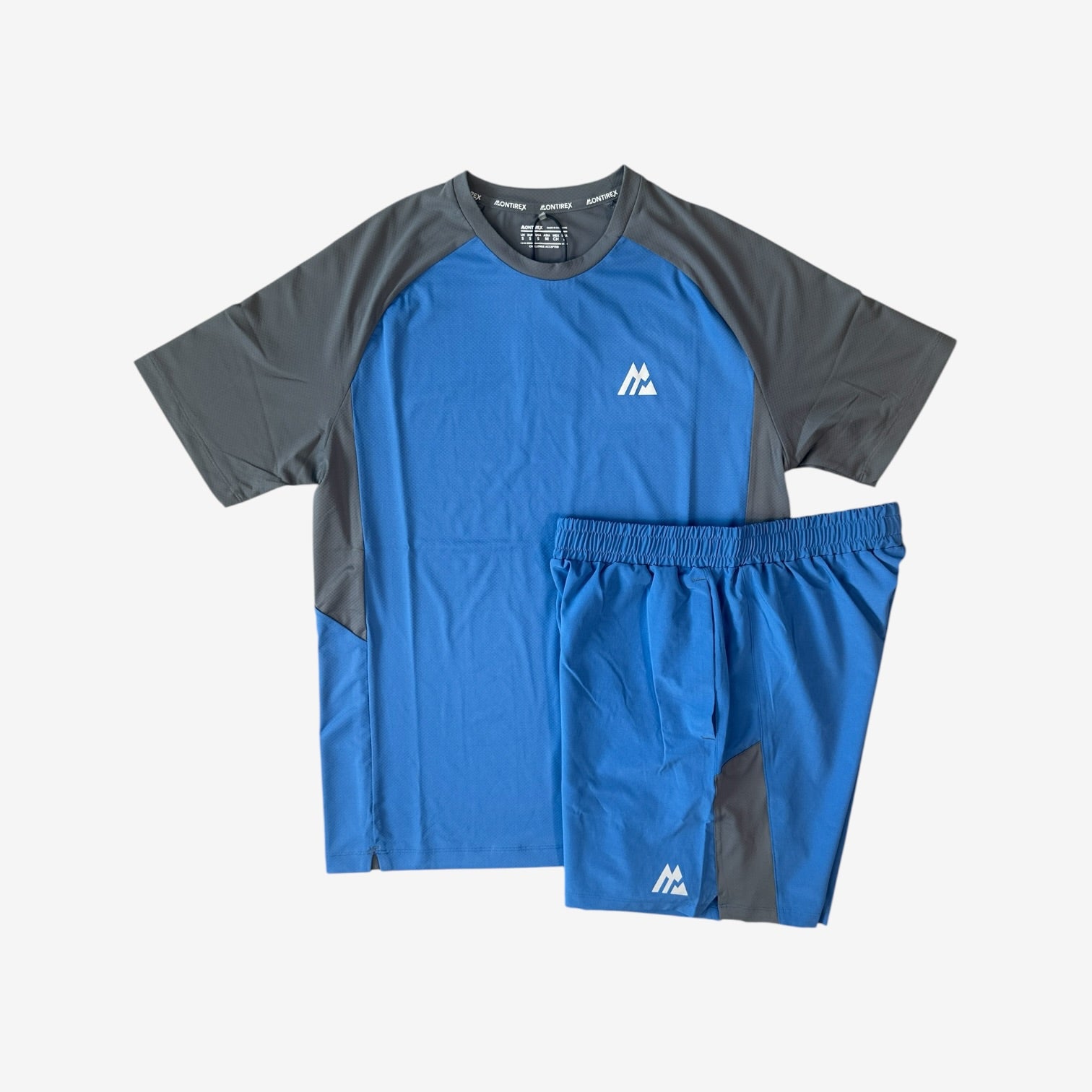 MONTIREX FORCE SHORT SET - BLUE/GREY