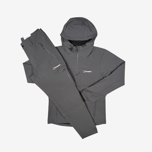 BERGHAUS WINTER THERAN SOFTSHELL TRACKSUIT - GREY
