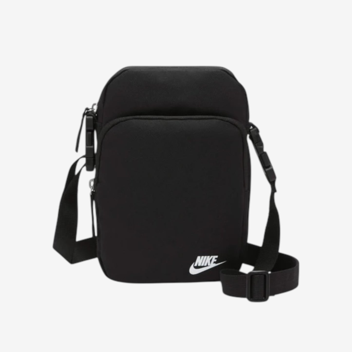 NIKE HERITAGE CROSSBODY BAG - BLACK/WHITE