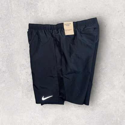 NIKE MILER 1.0 T-SHIRT/SHORT SET - BRIGHT CACTUS/BLACK