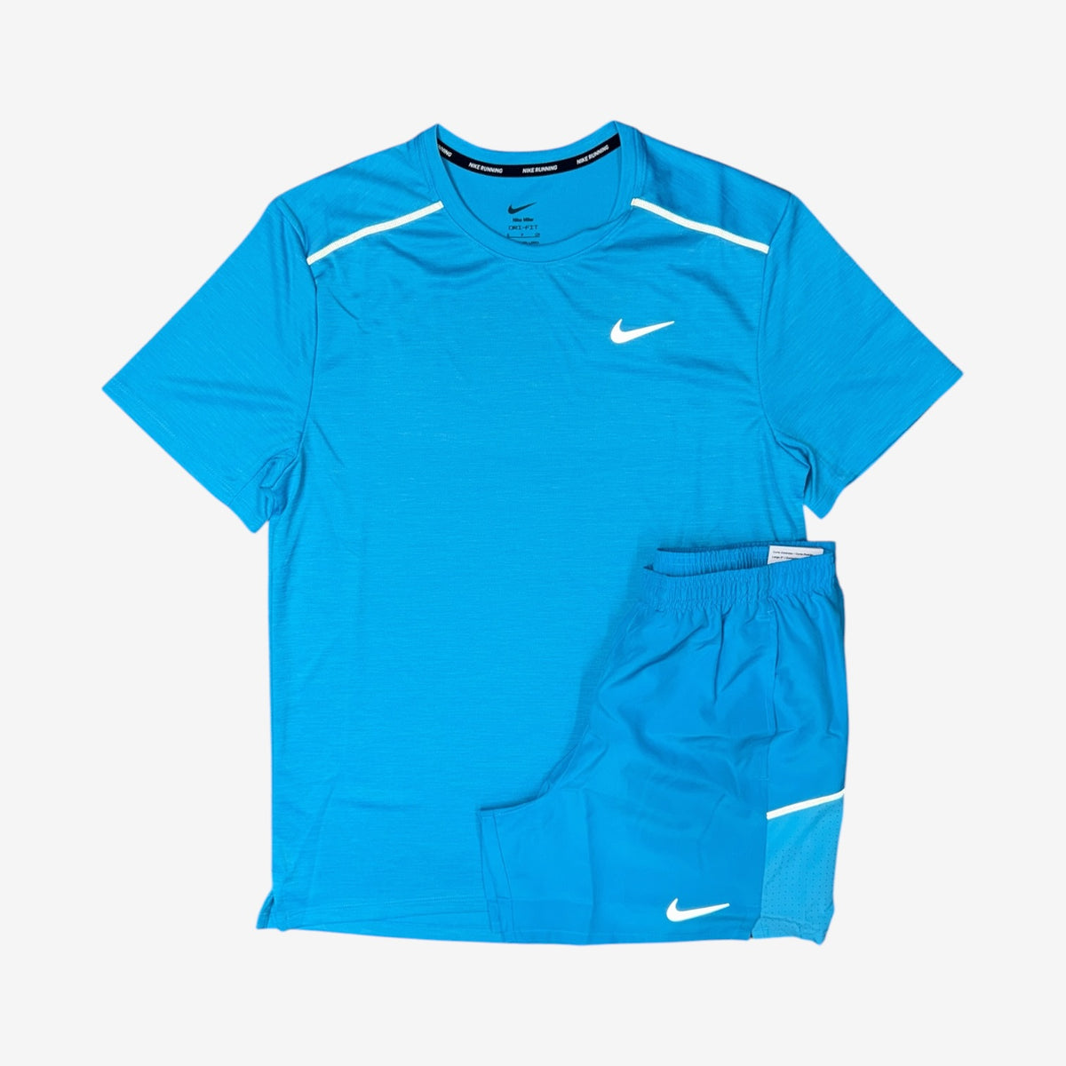 NIKE MILER 1.0 SHORT SET - BALTIC BLUE (NEW SEASON)