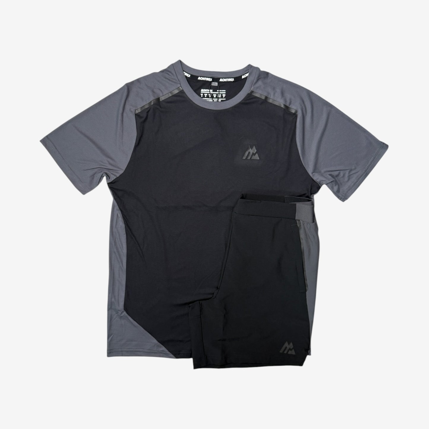MONTIREX TORRENT SHORT SET - BLACK/GREY