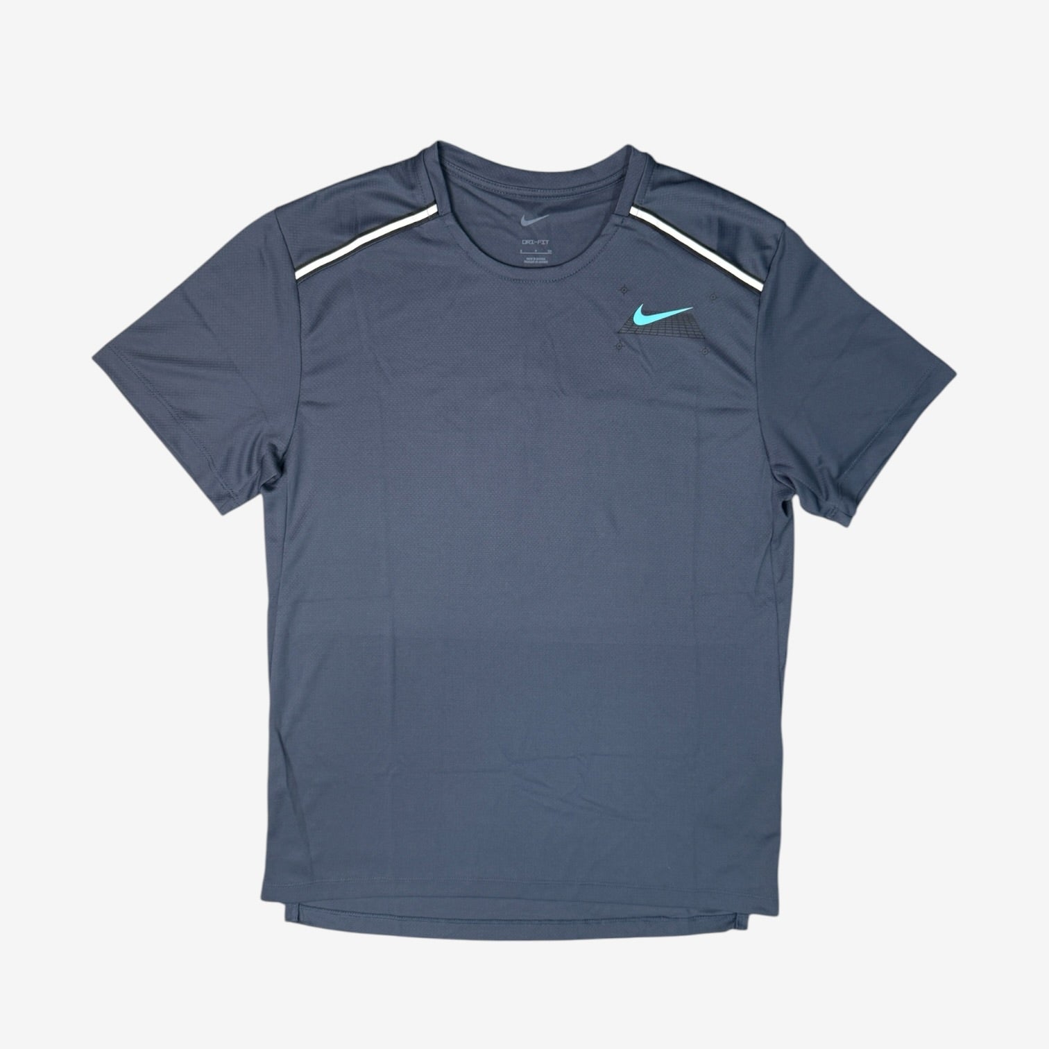 NIKE MILER GRAPHIC SHORT SET - THUNDER BLUE