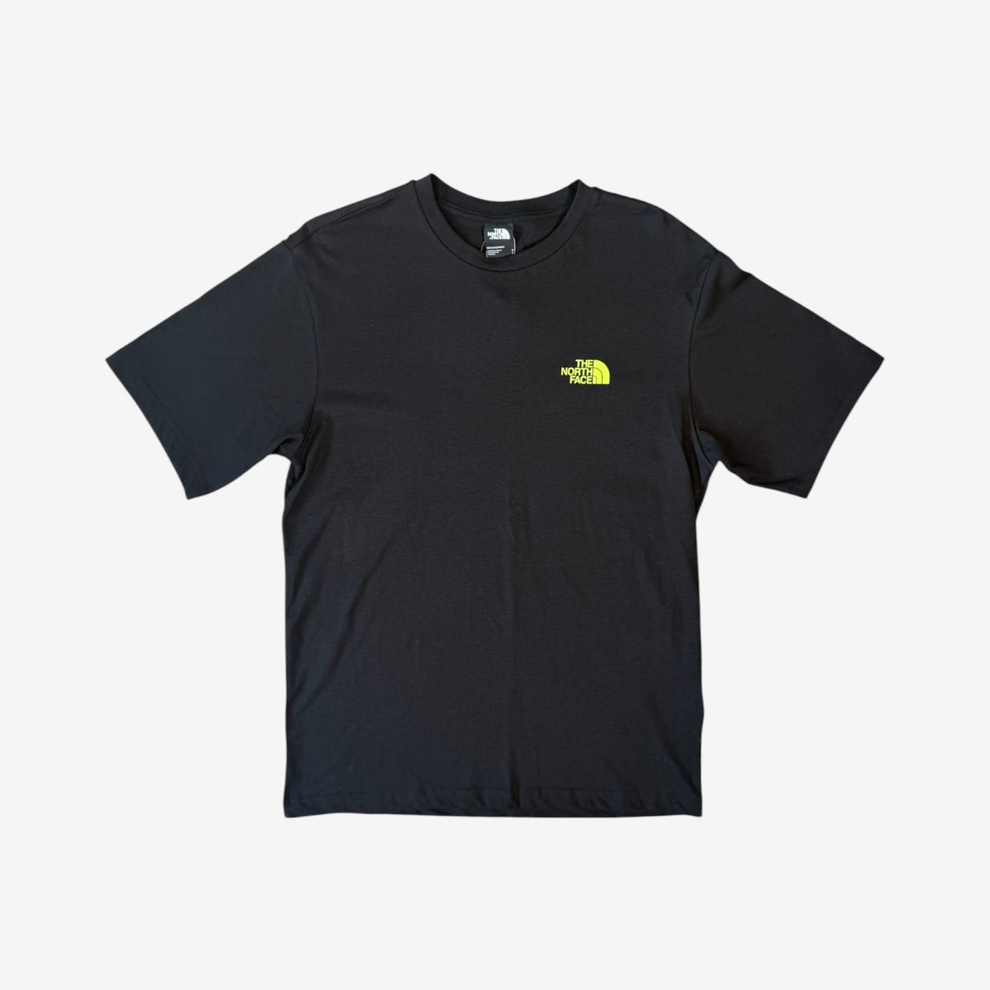 NORTH FACE  DIGITAL MOUNTAIN T-SHIRT - BLACK