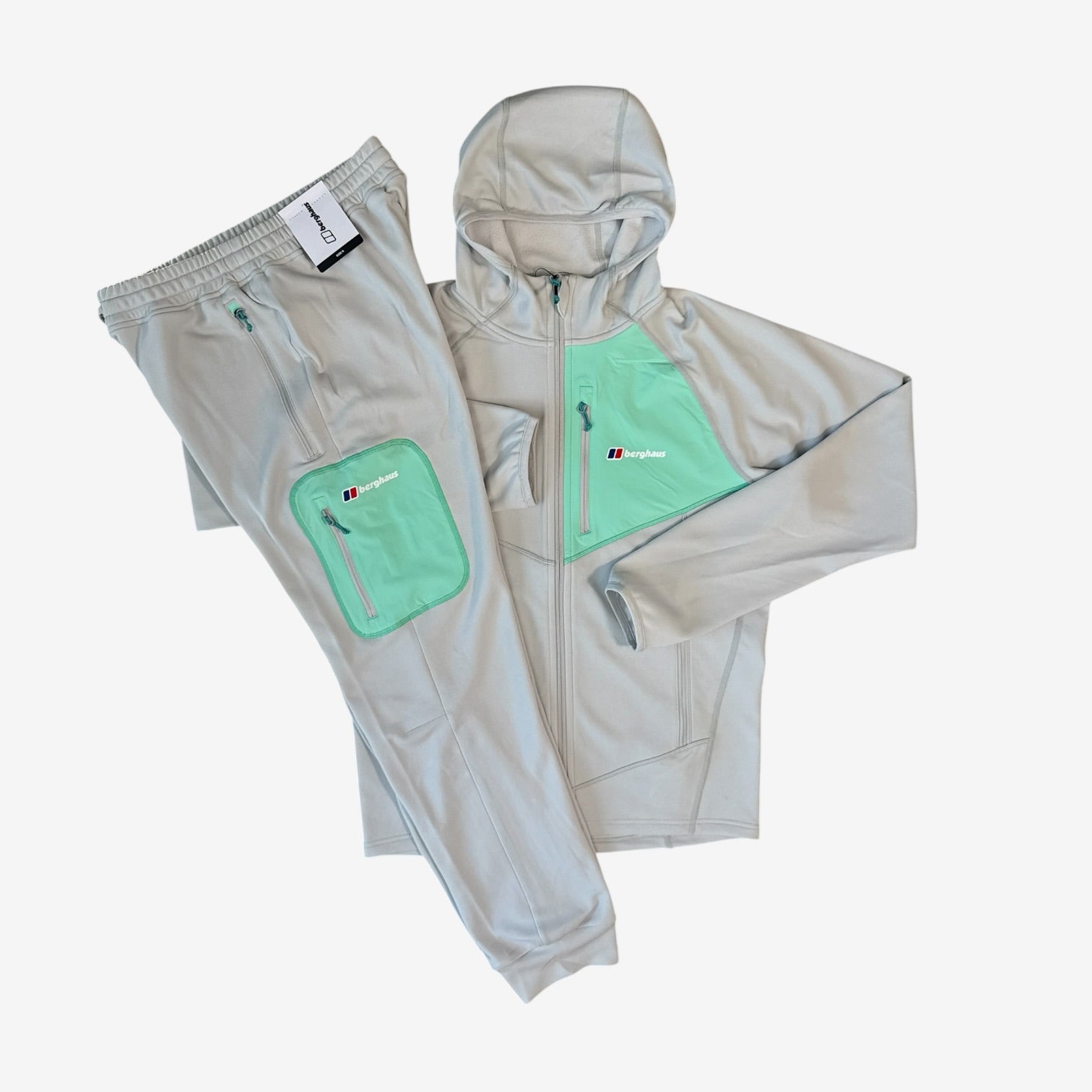 BERGHAUS PAVEY TRACKSUIT - GREY/GREEN
