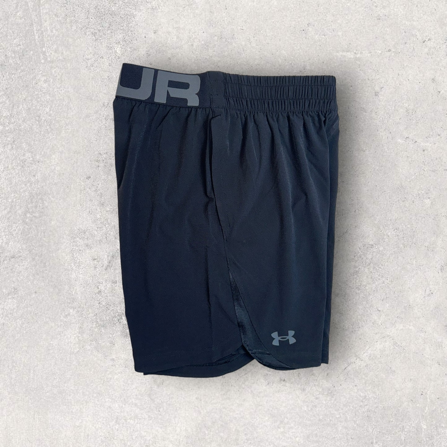 UNDER ARMOUR T-SHIRT/SHORT SET - BLUE/BLACK