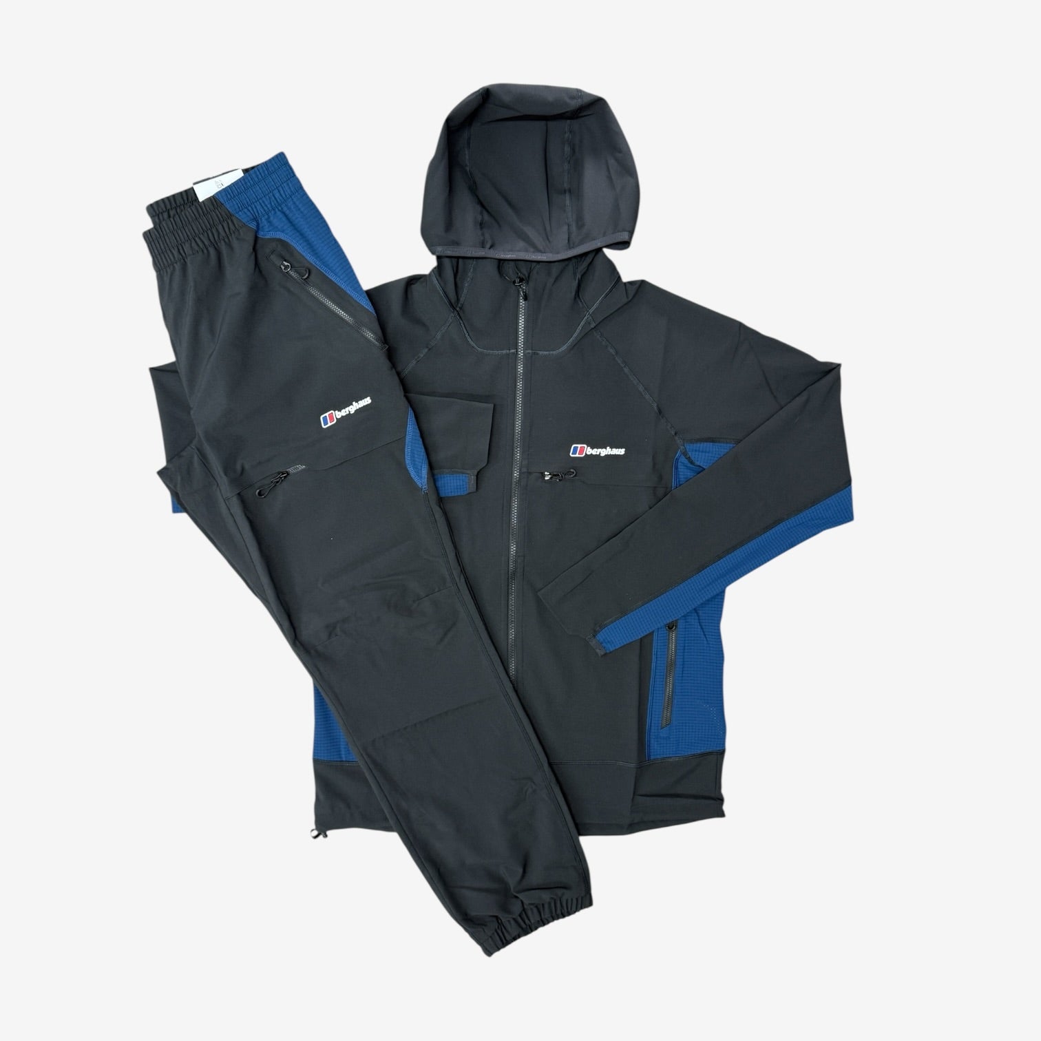 BERGHAUS WAVERTREE TRACKSUIT - LIGHT BLACK/BLUE