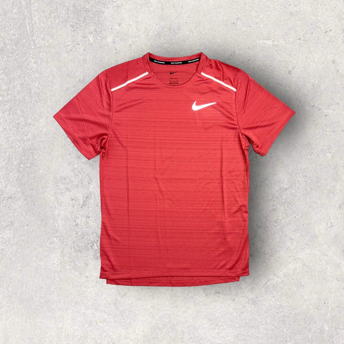 NIKE MILER 1.0 TROUSER SET - ADOBE RED / PHENOM ELITE BLACK PANTS