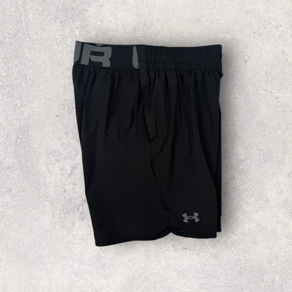 UNDER ARMOUR VELOCITY T-SHIRT / SHORT SER - STARLIGHT/BLACK