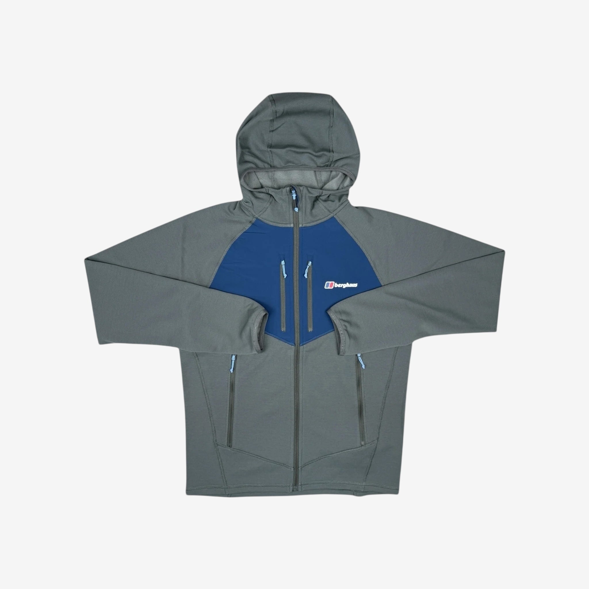BERGHAUS COTTON PAVEY TRACKSUIT - GREY/BLUE