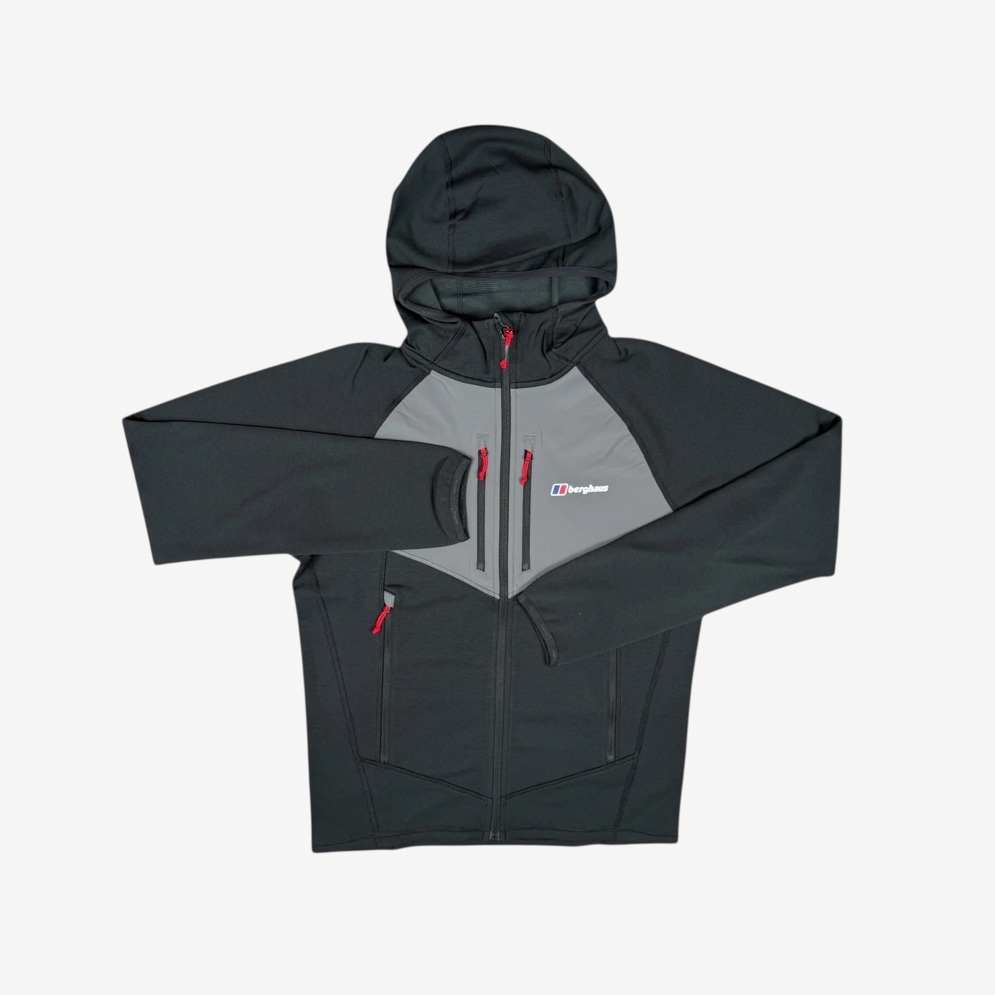 BERGHAUS COTTON PAVEY TRACKSUIT - BLACK/GREY