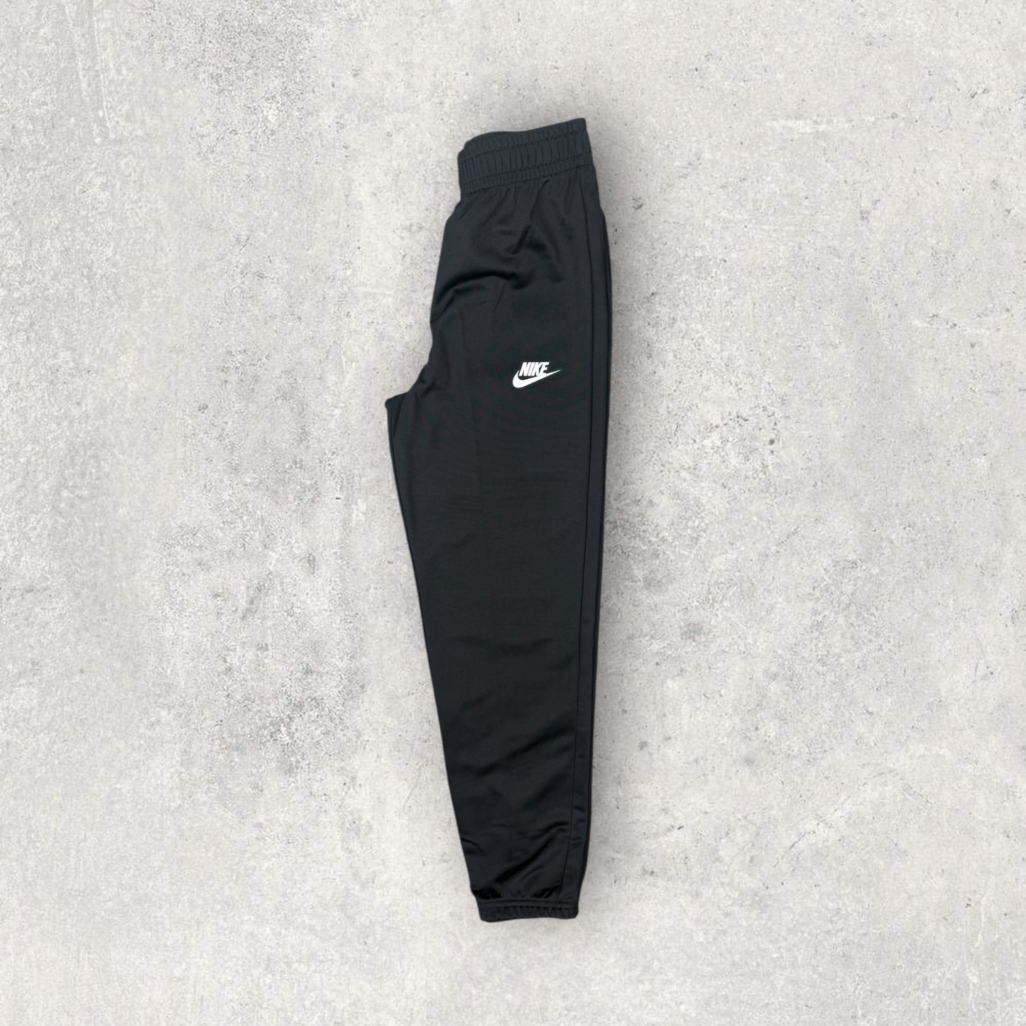 NIKE JUNIOR POLY TRACKSUIT - BLACK