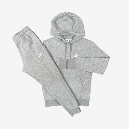 NIKE CLUB FLEECE TRACKSUIT - GREY