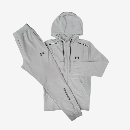 UNDER ARMOUR WOVEN TRACKSUIT - GREY
