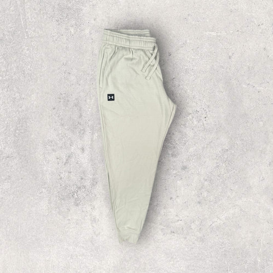 UNDER ARMOUR RIVAL FLEECE JOGGER - BEIGE