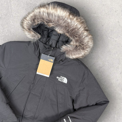 NORTH FACE JUNIOR MCMURDO PARKA JACKET - BLACK