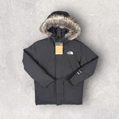 NORTH FACE JUNIOR MCMURDO PARKA JACKET - BLACK