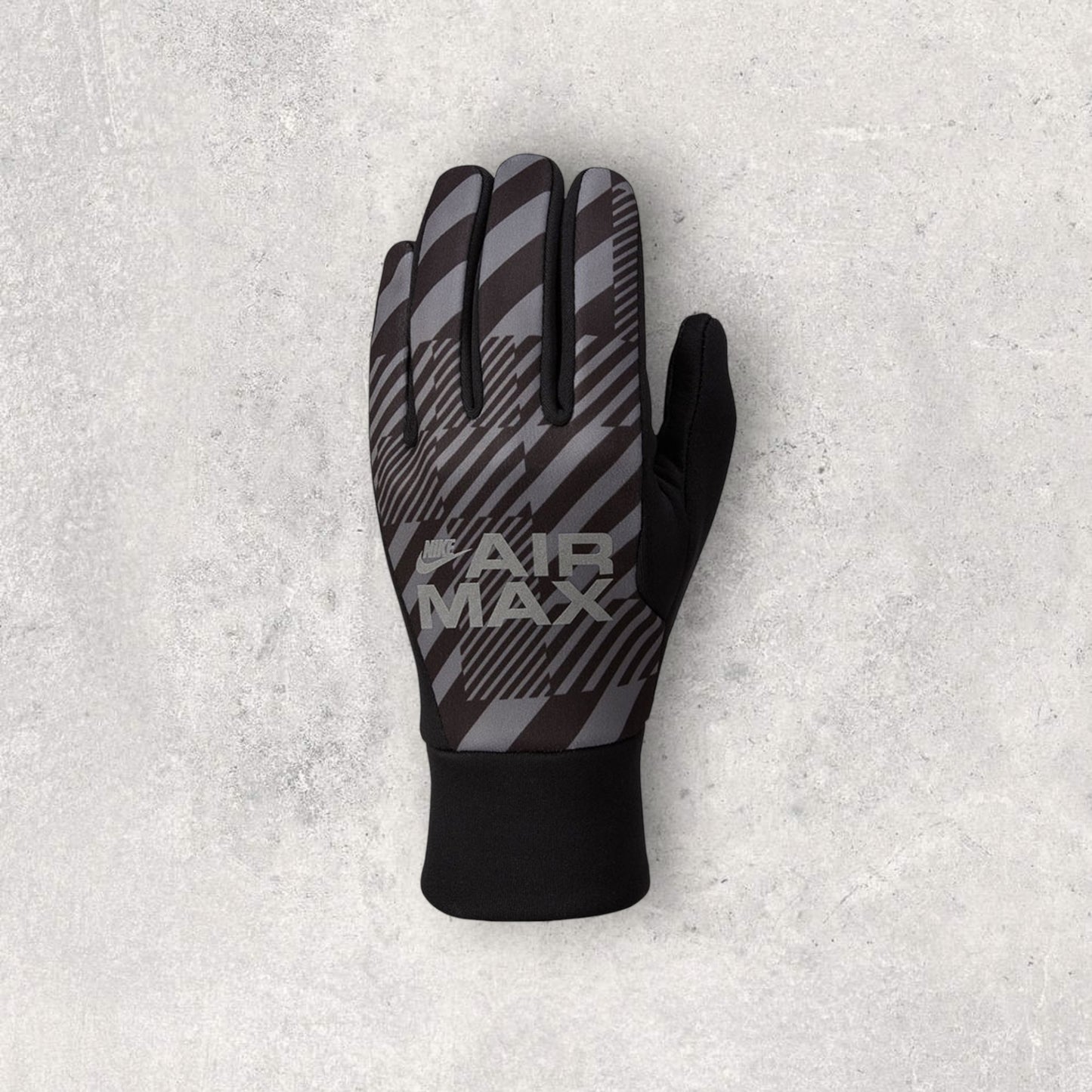 NIKE AIR MAX THERMA GLOVES - BLACK