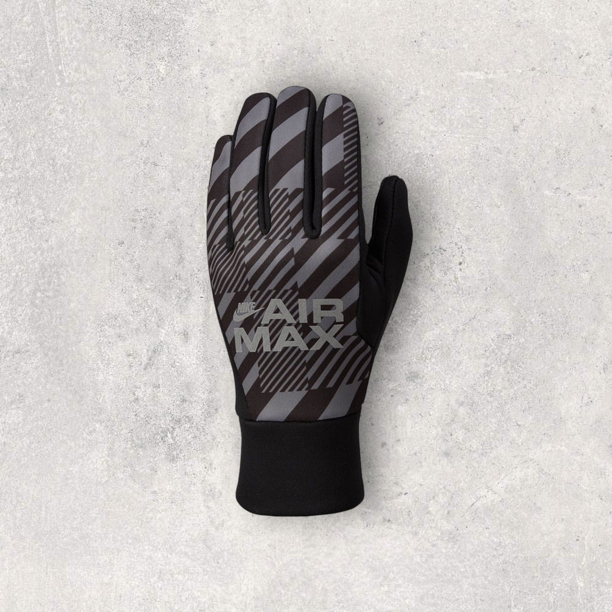 NIKE AIR MAX THERMA GLOVES - BLACK