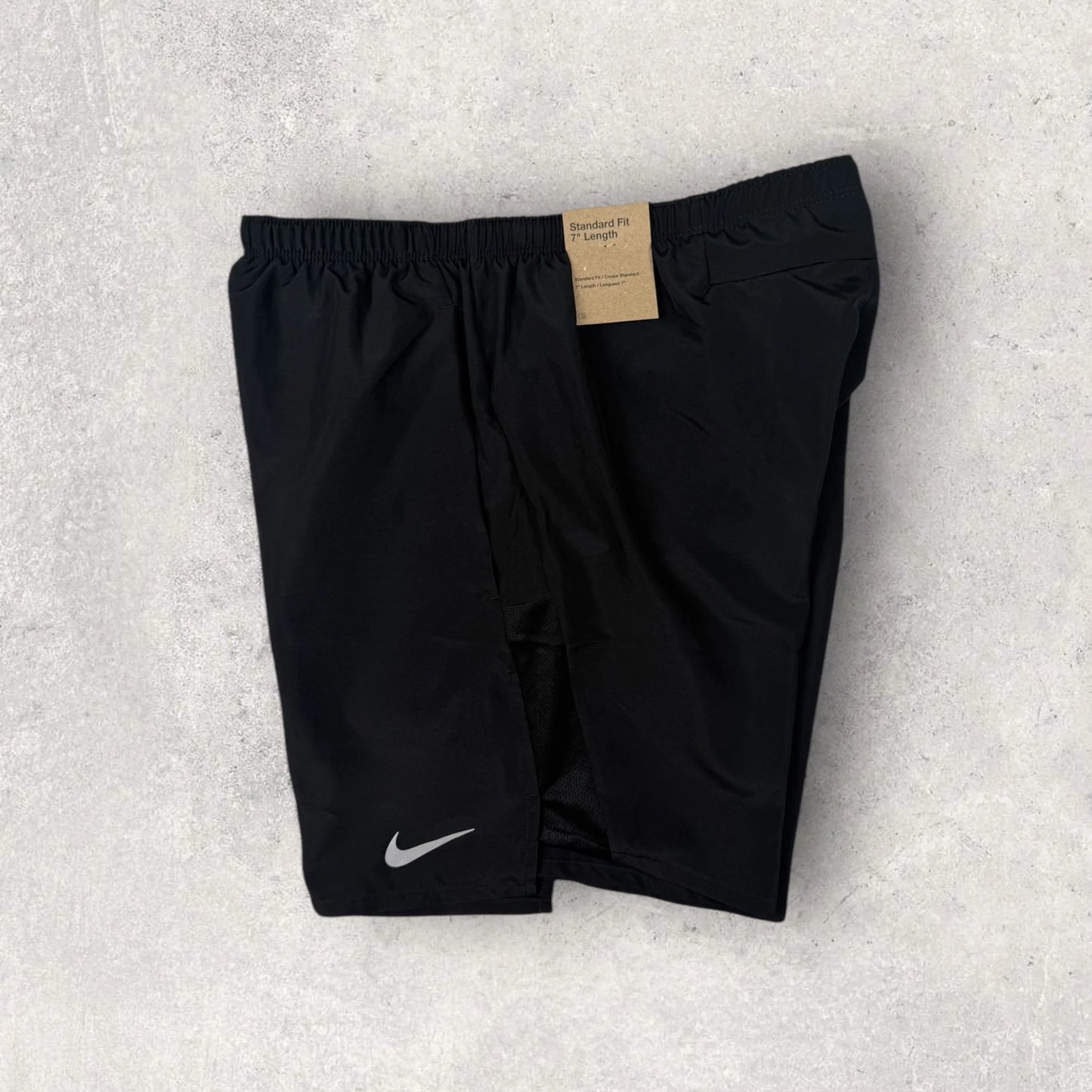 NIKE MILER 1.0 T-SHIRT / SHORT SET - SMOKE GREY/BLACK