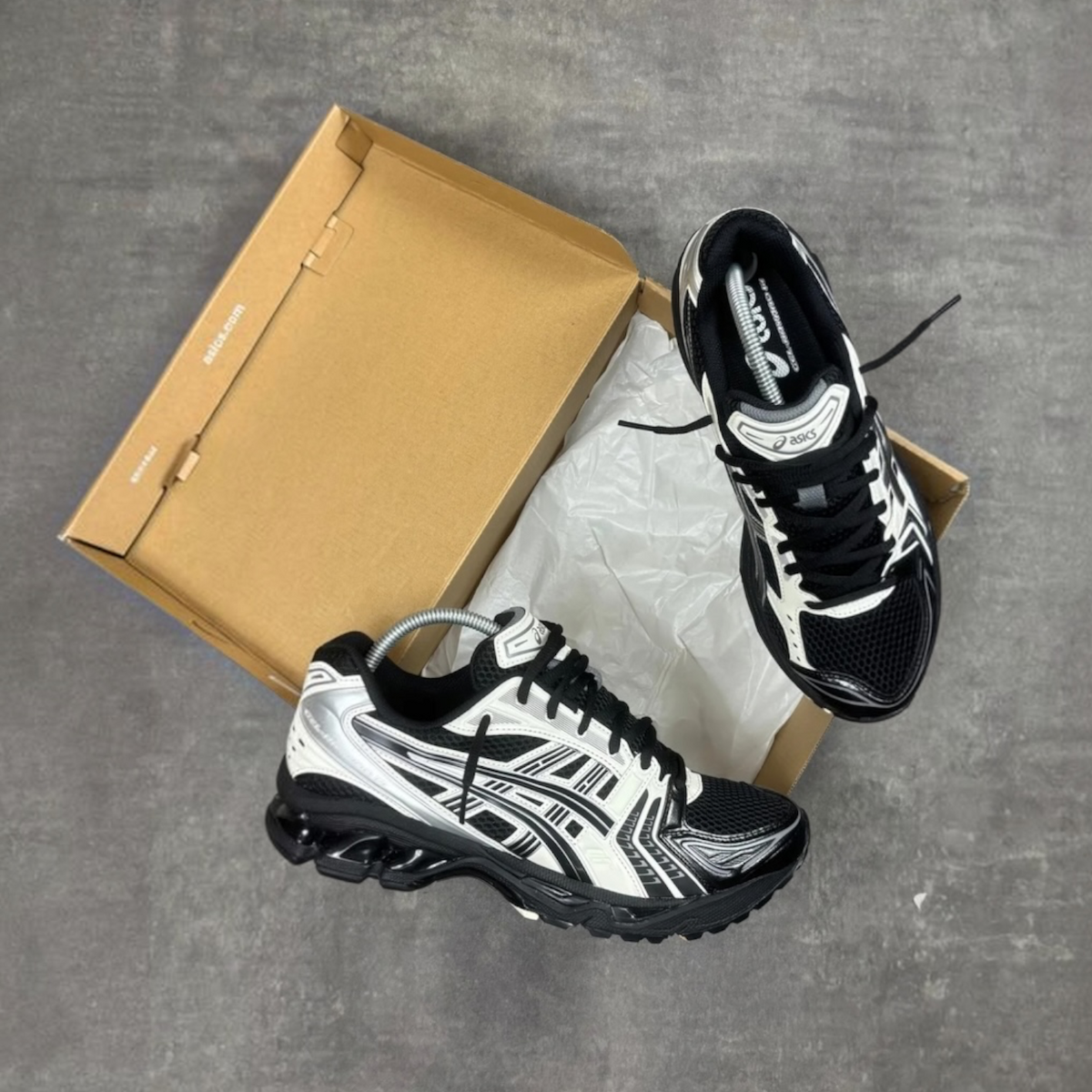 Asics Kayano 14 Black Cream