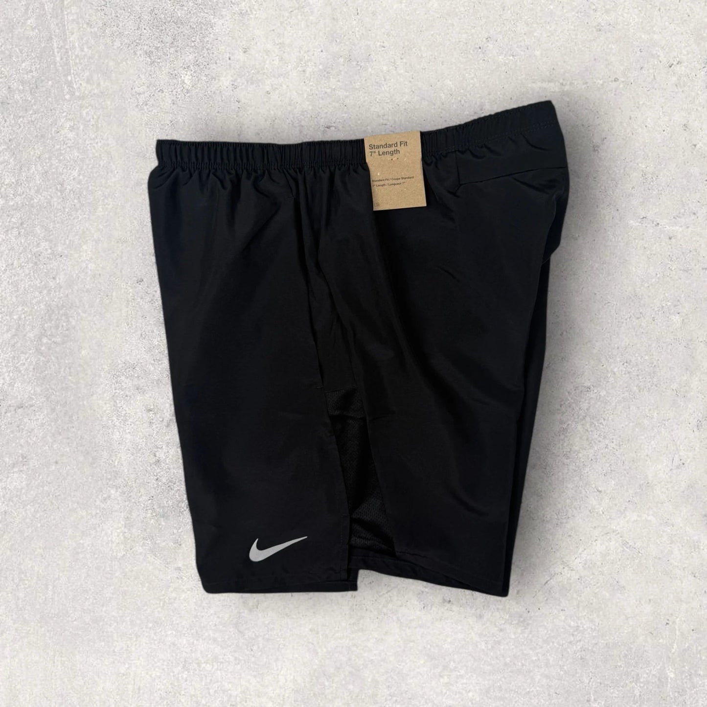 NIKE MILER T-SHIRT/CHALLENGER SHORT - TURQ/BLACK