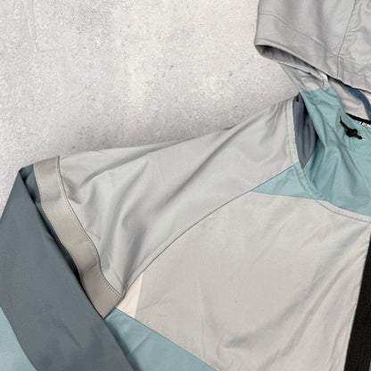 NIKE EXCLUSIVE PATCHWORK JACKET - BLUE