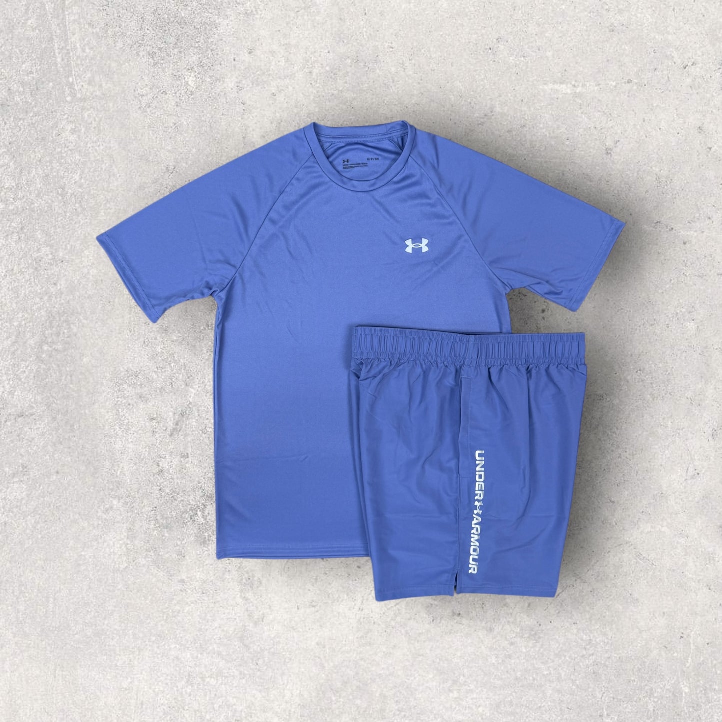 UNDER ARMOUR VELOCITY SHORT SET - PURPLE