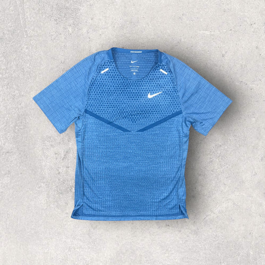 NIKE TECH KNIT T-SHIRT - BLUE