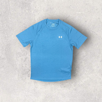 UNDER ARMOUR TECH SHORT SET - BLUE
