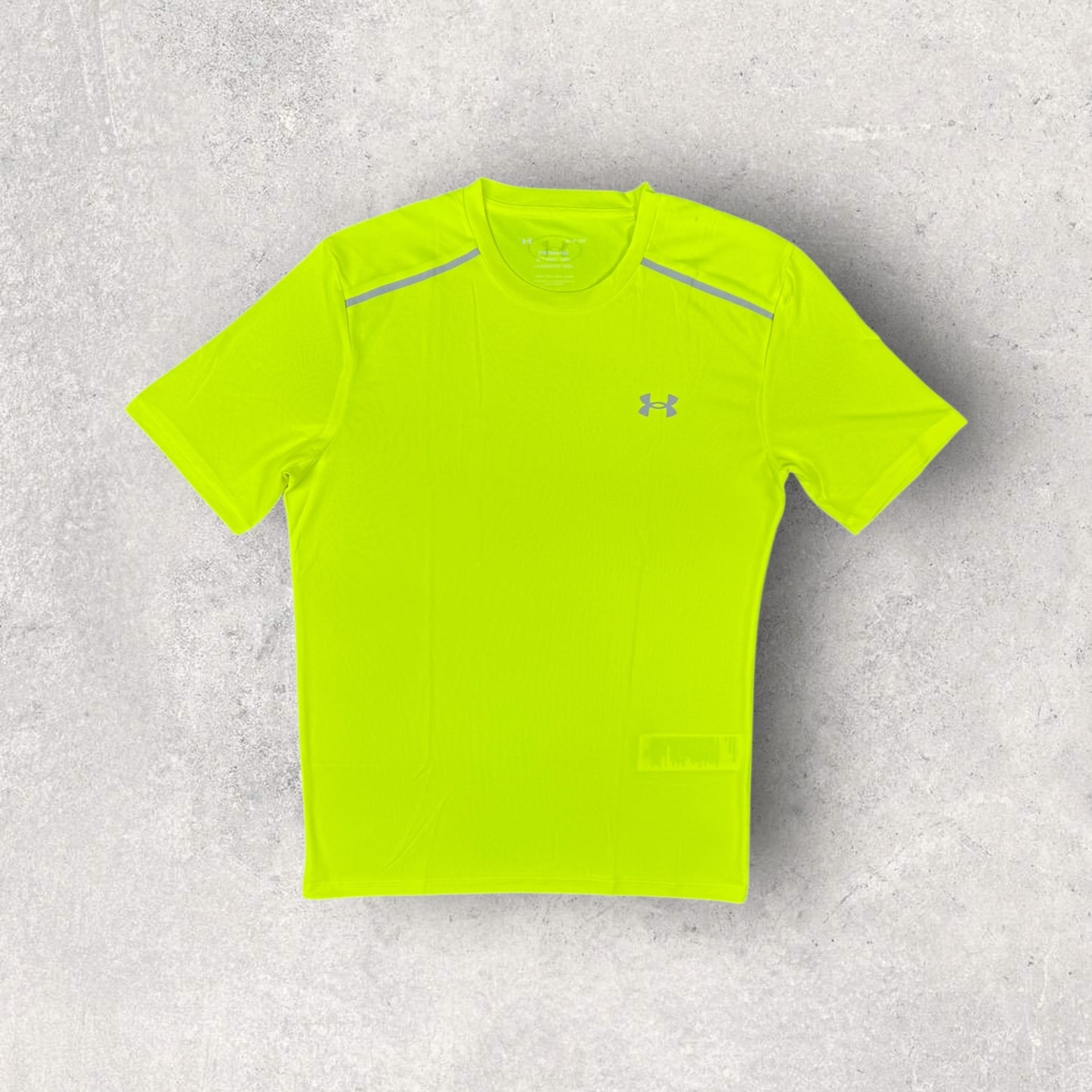 UNDER ARMOUR TECH SHORT SET - VOLT/GREY