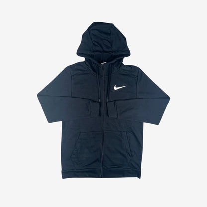 NIKE PRO DRI-FIT FLEECE TRACKSUIT - BLACK
